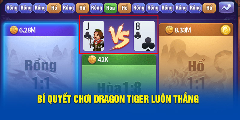 Bí quyết chơi Dragon Tiger luôn thắng