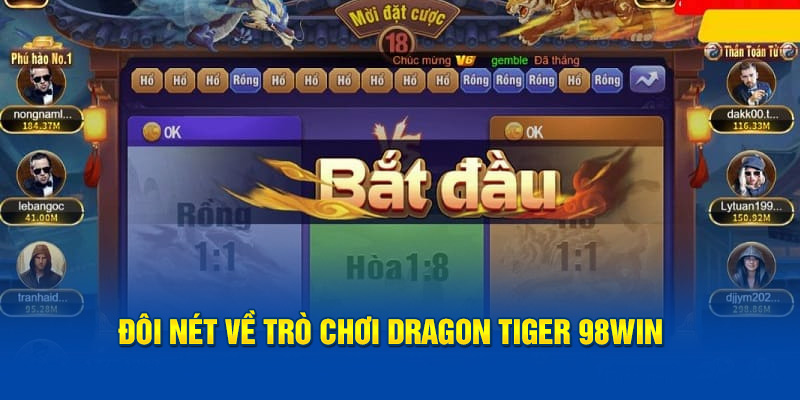 Đôi nét về trò chơi Dragon Tiger 98win 